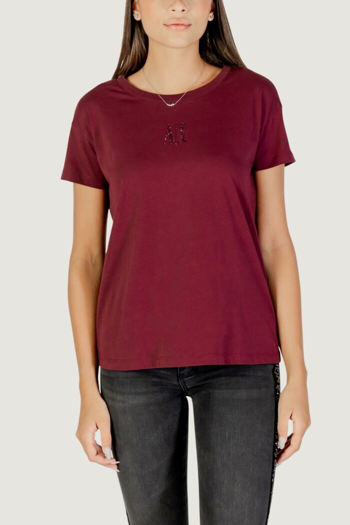T-shirt Armani Exchange  Bordeaux