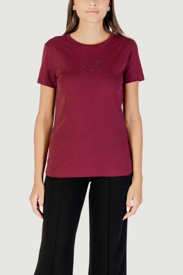 T-shirt Armani Exchange  Bordeaux – XW001459 AF10356