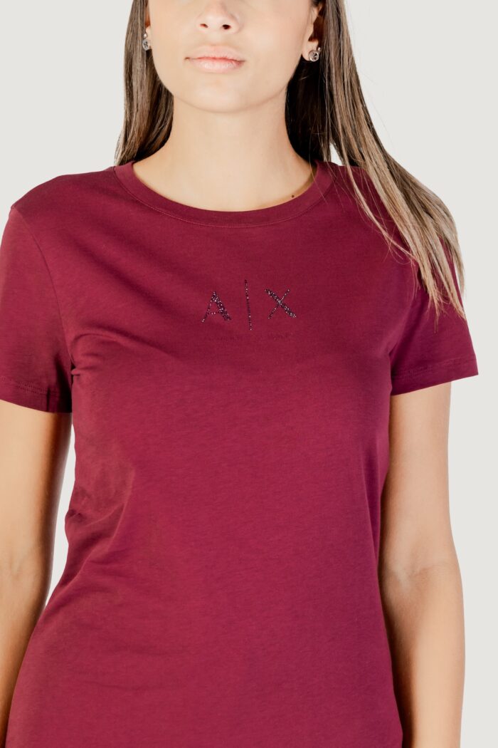 T-shirt Armani Exchange  Bordeaux – XW001459 AF10356