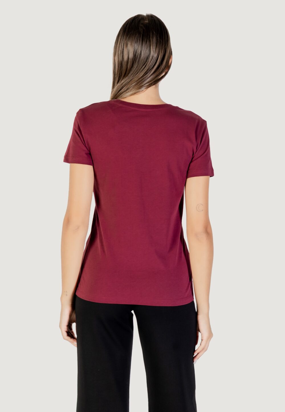 T-shirt Armani Exchange  Bordeaux - Foto 5