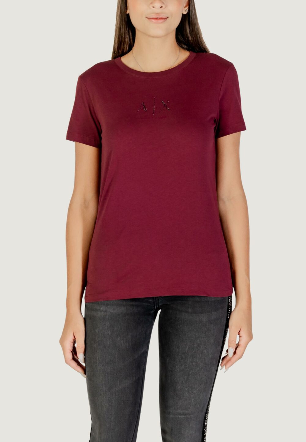 T-shirt Armani Exchange  Bordeaux - Foto 1