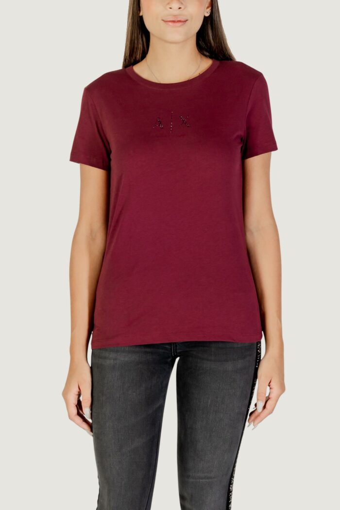 T-shirt Armani Exchange  Bordeaux