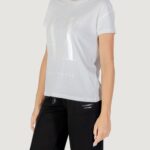 T-shirt Armani Exchange  Latte - Foto 4