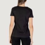 T-shirt Armani Exchange  Nero - Oro - Foto 5