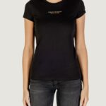 T-shirt Armani Exchange  Nero - Oro - Foto 2