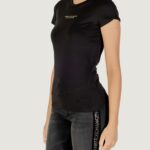 T-shirt Armani Exchange  Nero - Oro - Foto 3