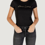 T-shirt Armani Exchange  Nero - Oro - Foto 1
