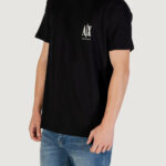 T-shirt Armani Exchange  Nero - Foto 4