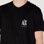 T-shirt Armani Exchange  Nero - Foto 5