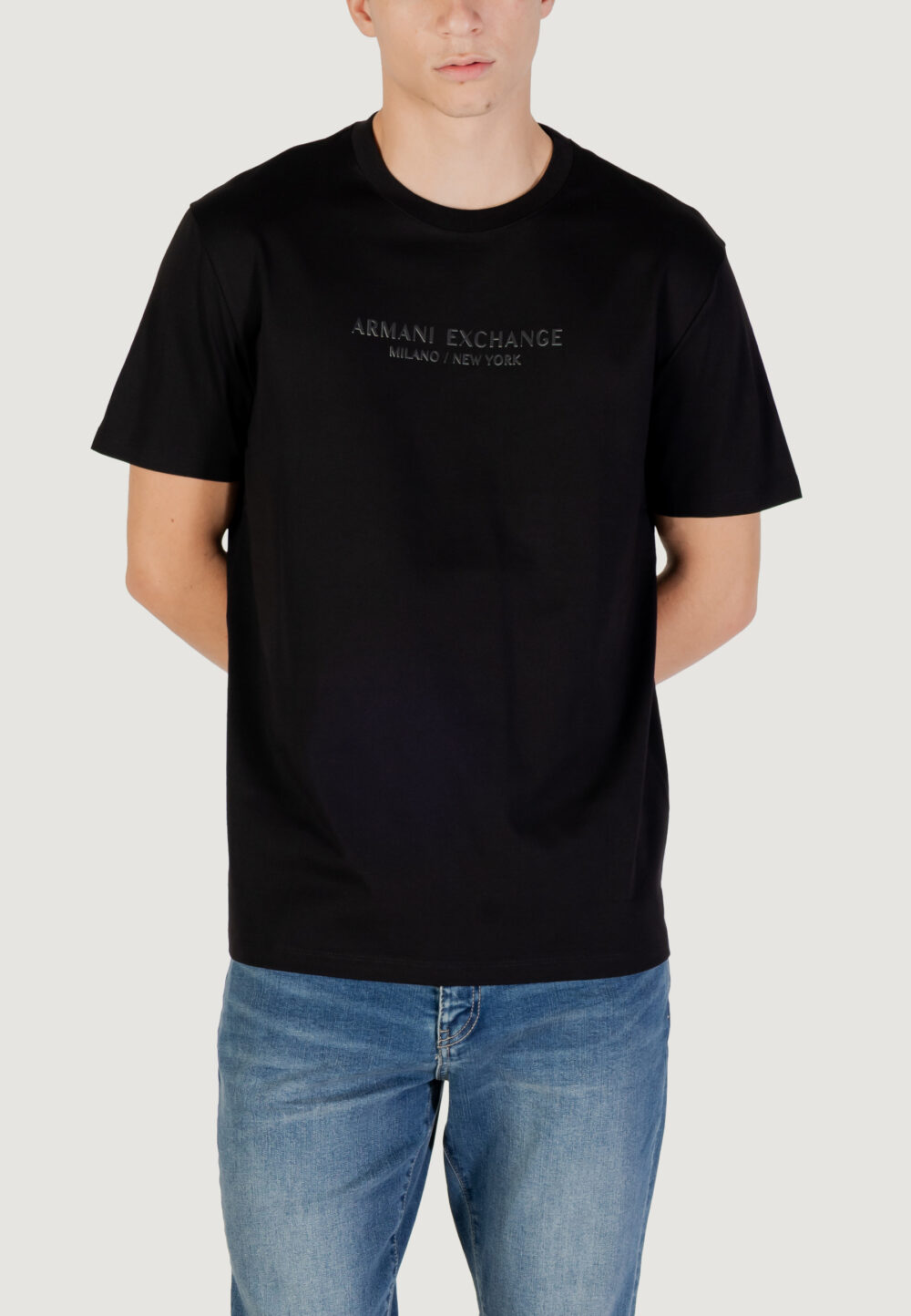 T-shirt Armani Exchange  Nero - Foto 1