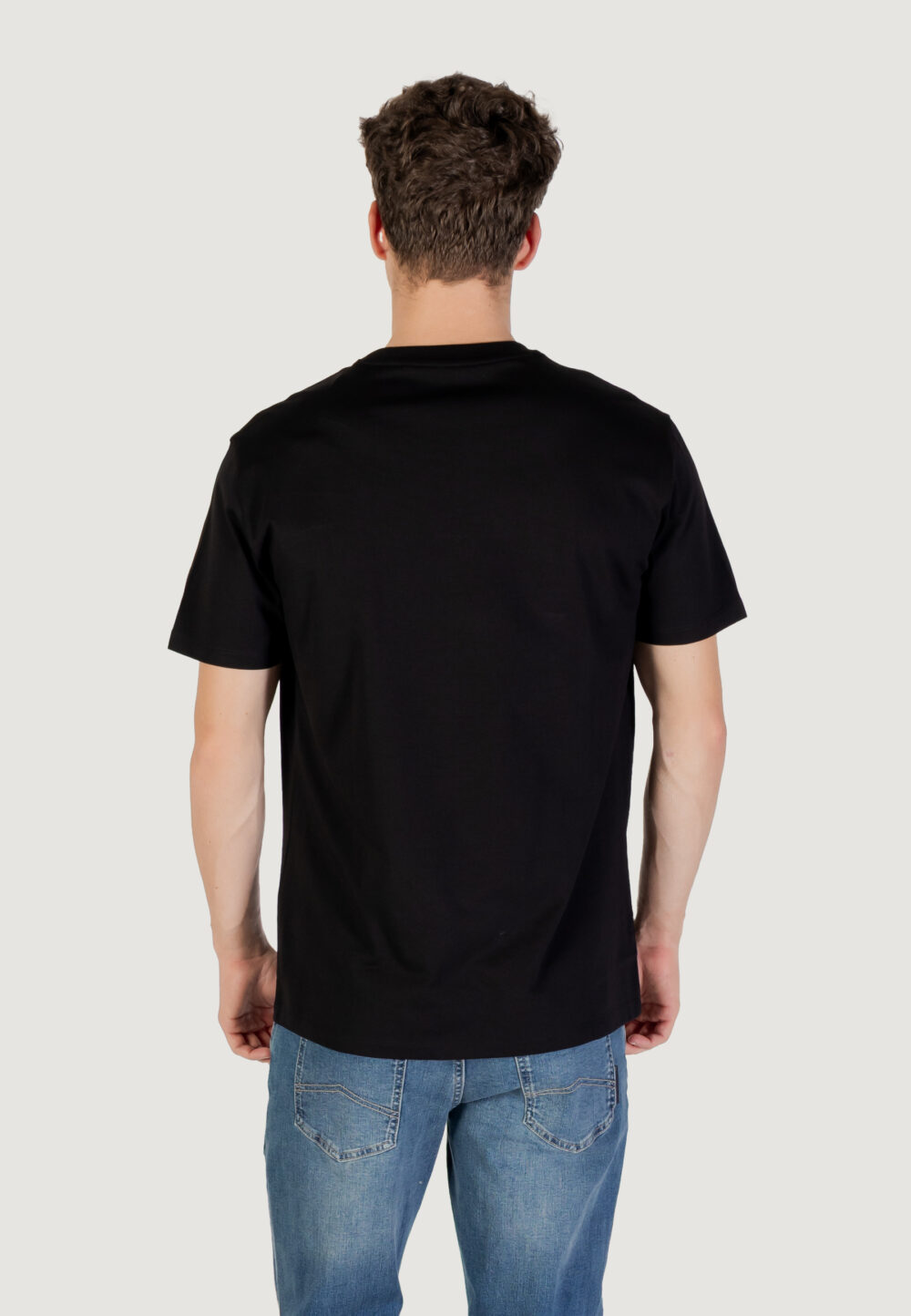 T-shirt Armani Exchange  Nero - Foto 3