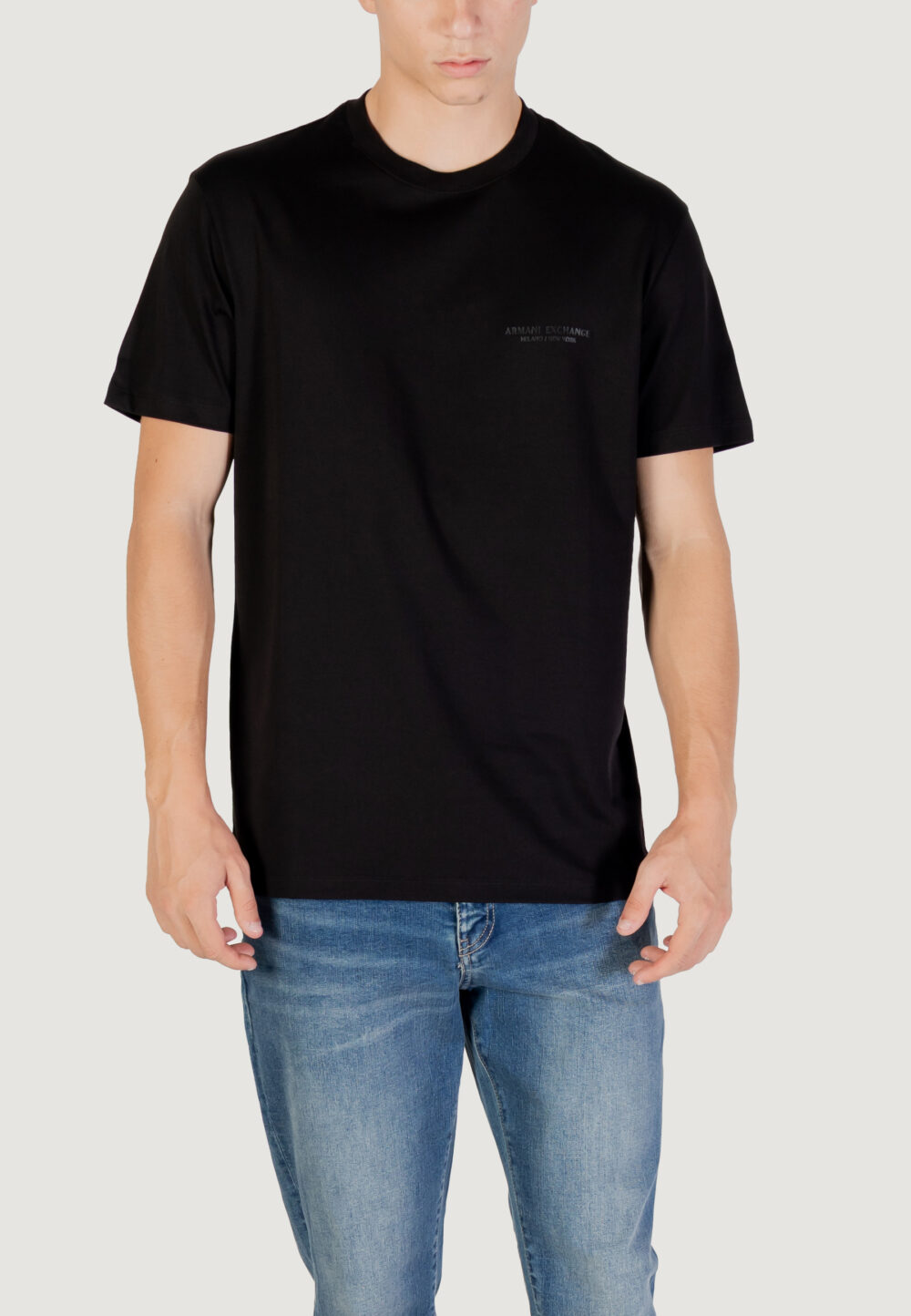 T-shirt Armani Exchange  Nero - Foto 1