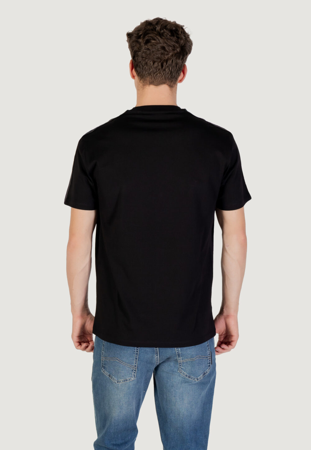 T-shirt Armani Exchange  Nero - Foto 2