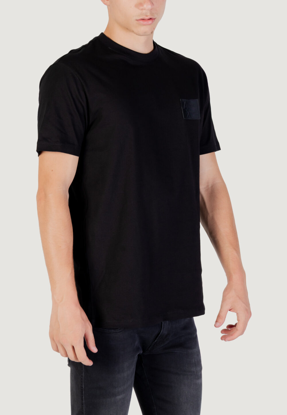 T-shirt Armani Exchange  Nero - Foto 3