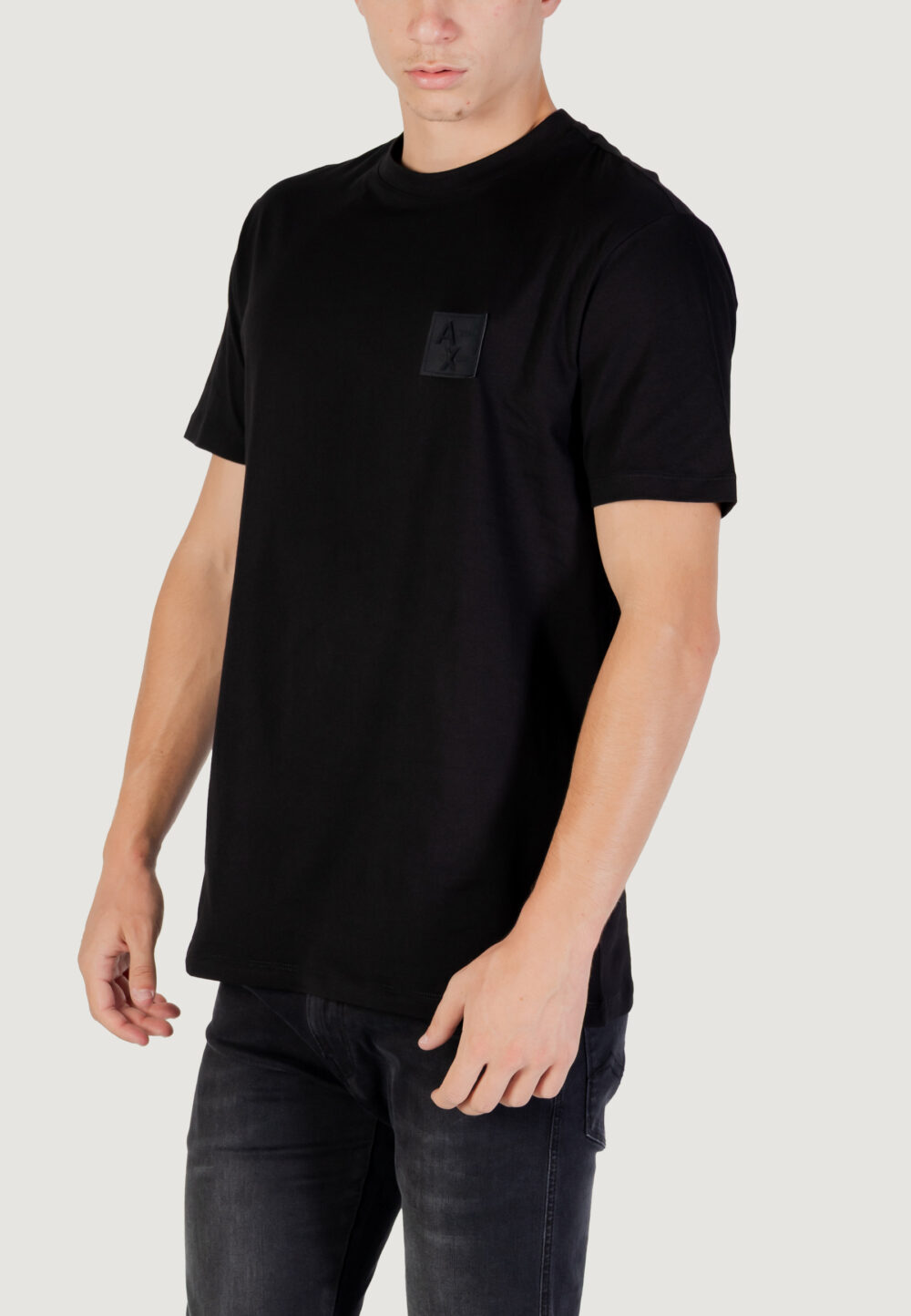 T-shirt Armani Exchange  Nero - Foto 4