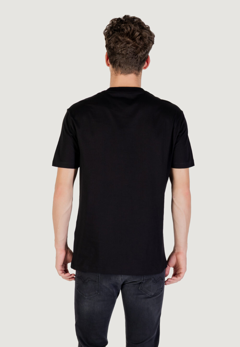 T-shirt Armani Exchange  Nero - Foto 5