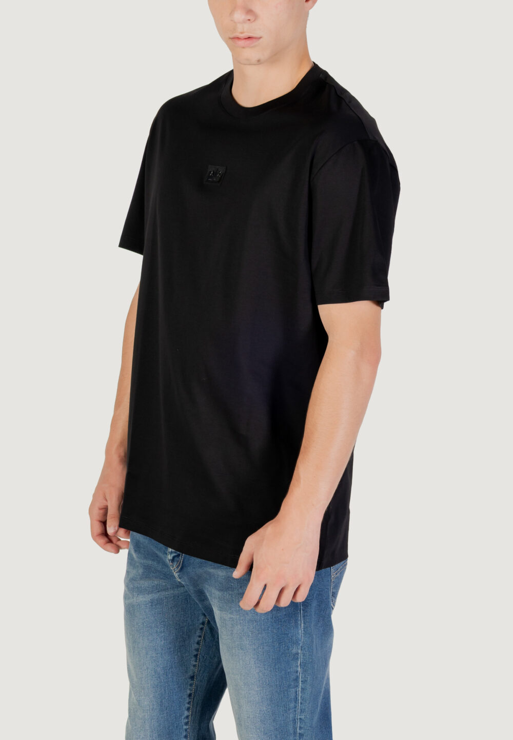 T-shirt Armani Exchange  Nero - Foto 4