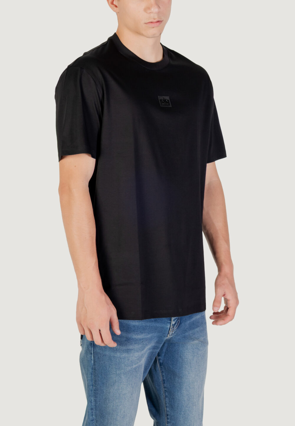T-shirt Armani Exchange  Nero - Foto 5