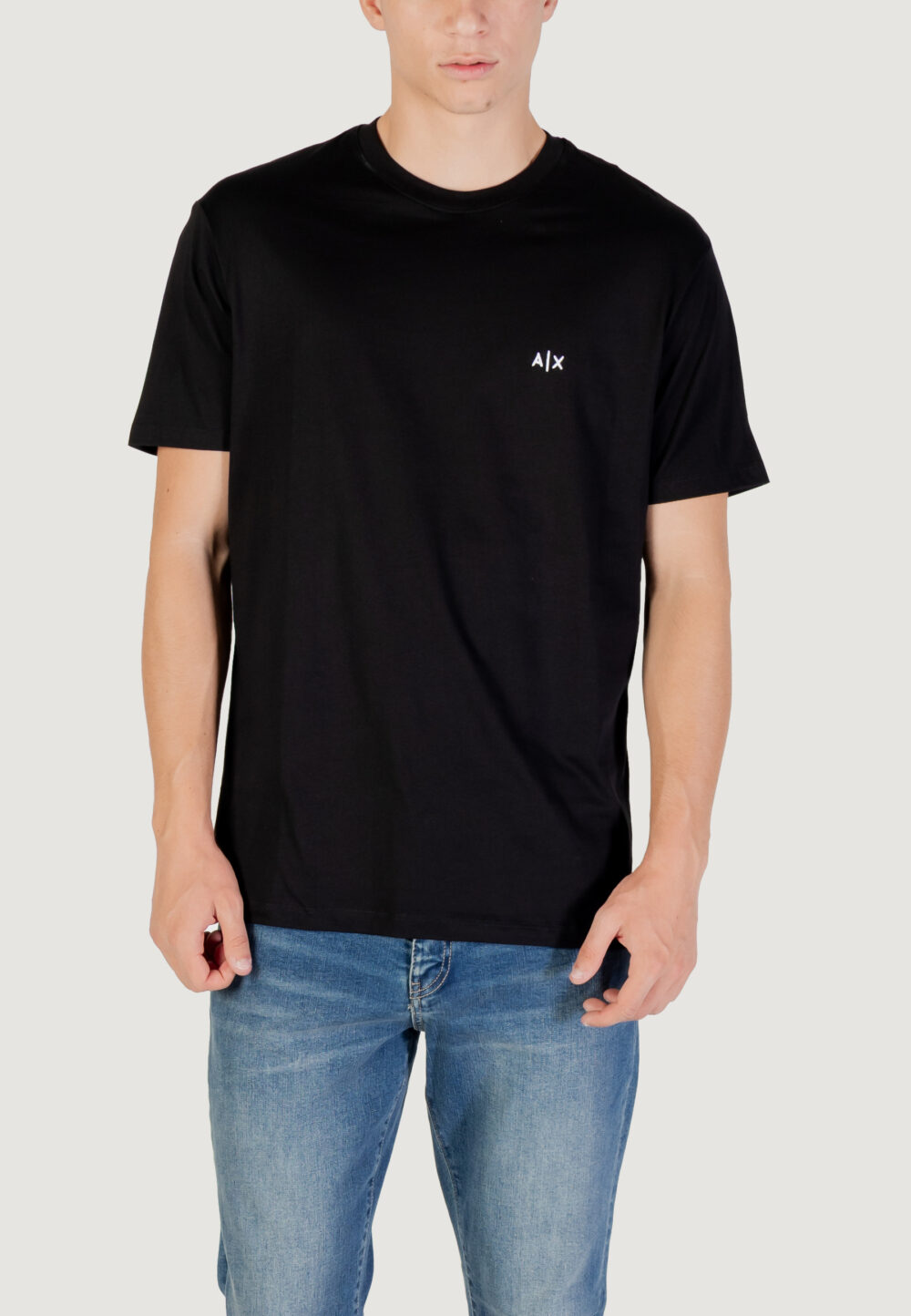 T-shirt Armani Exchange  Nero - Foto 3