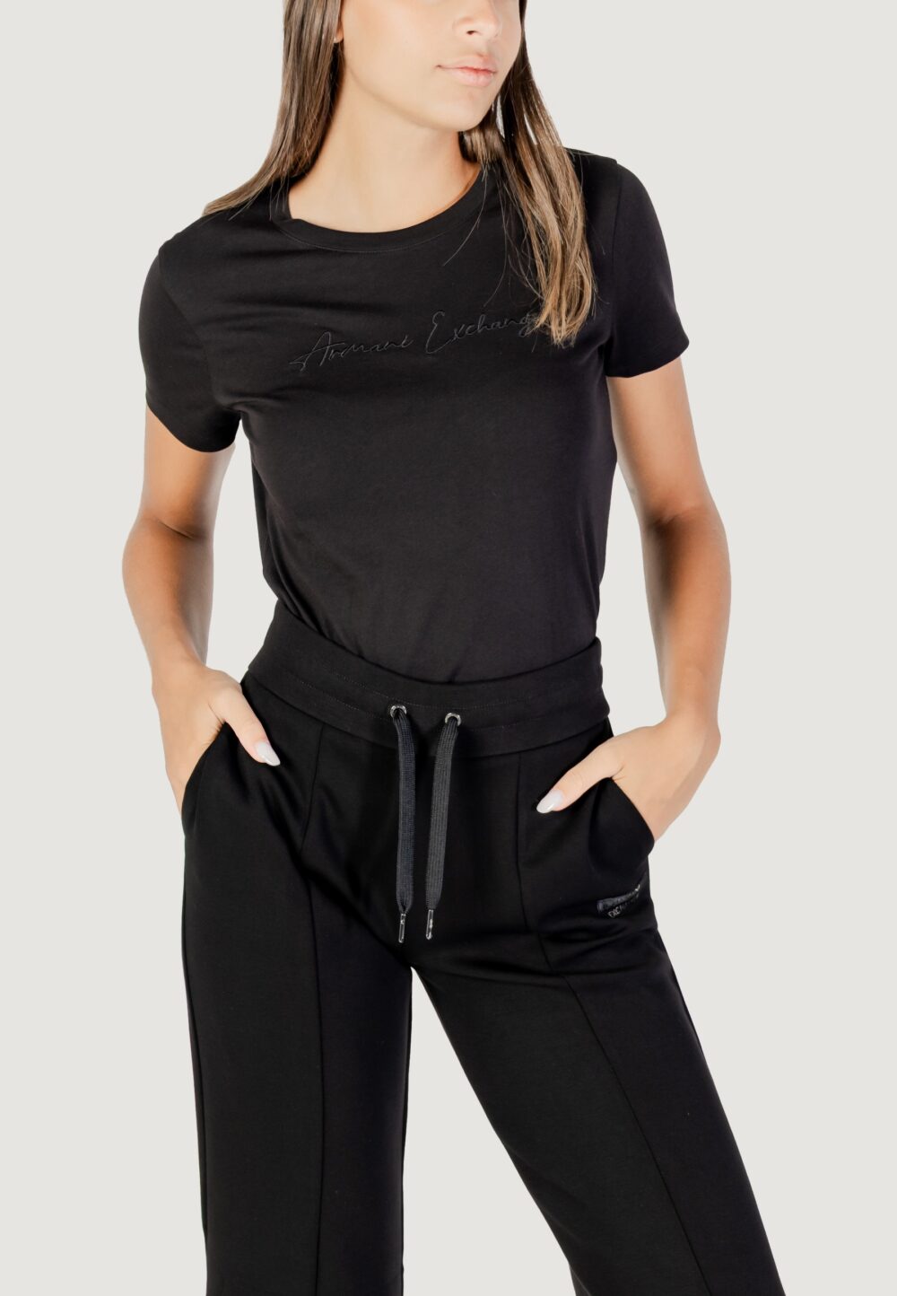 T-shirt Armani Exchange  Nero - Foto 1
