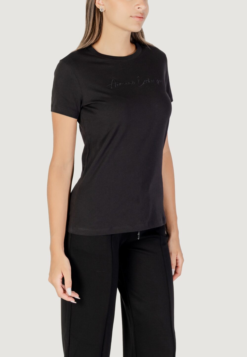 T-shirt Armani Exchange  Nero - Foto 3