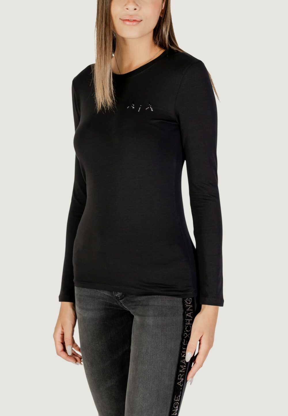 T-shirt Armani Exchange  Nero - Foto 1