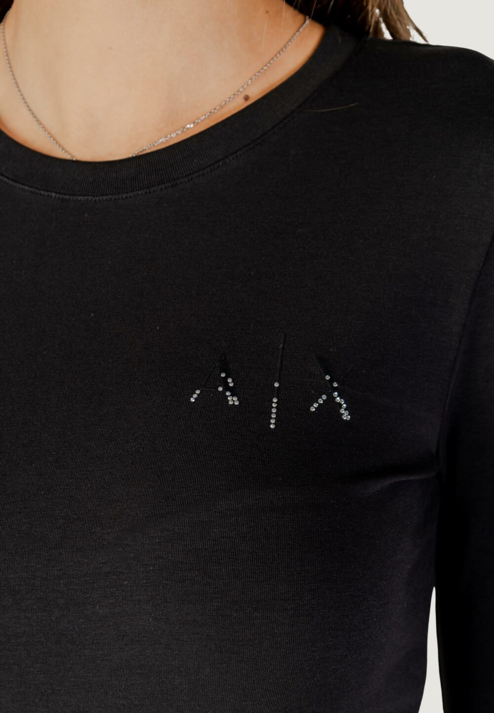 T-shirt Armani Exchange  Nero - Foto 5