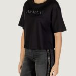 T-shirt Armani Exchange  Nero - Foto 3