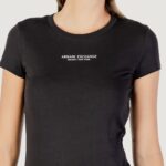 T-shirt Armani Exchange  Nero - Foto 2