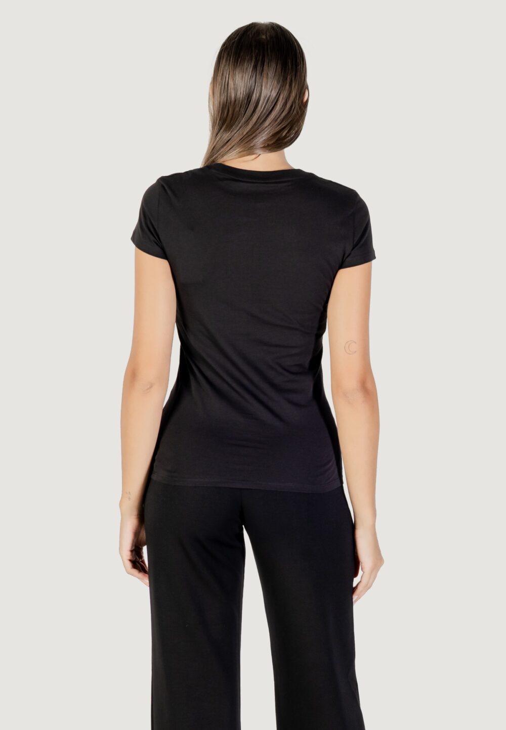 T-shirt Armani Exchange  Nero - Foto 5