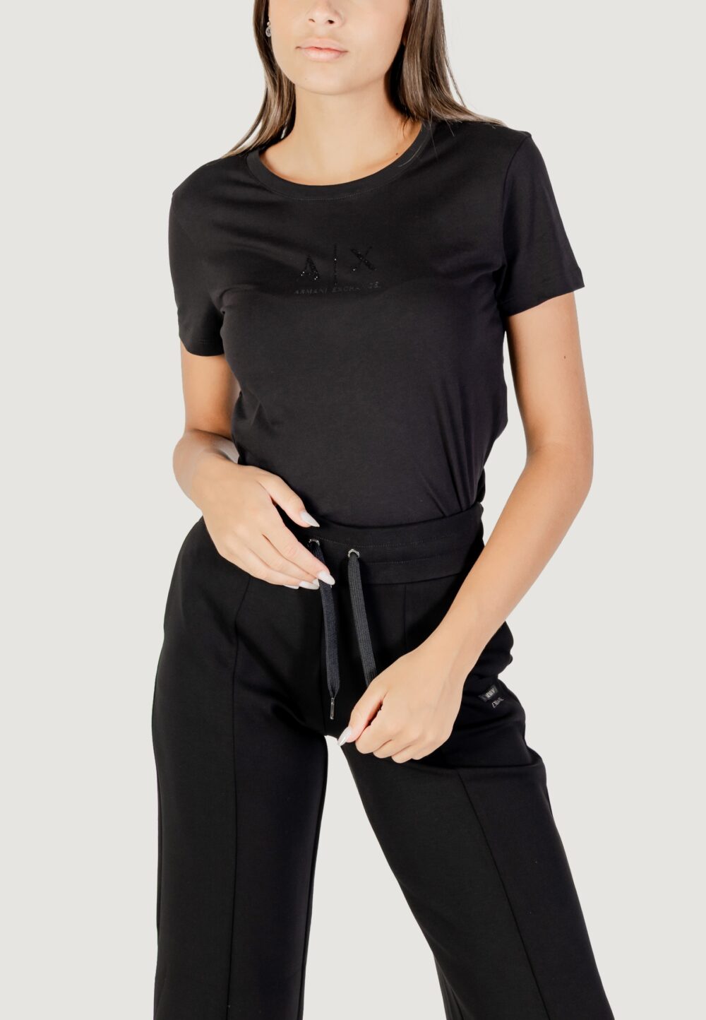 T-shirt Armani Exchange  Nero - Foto 1