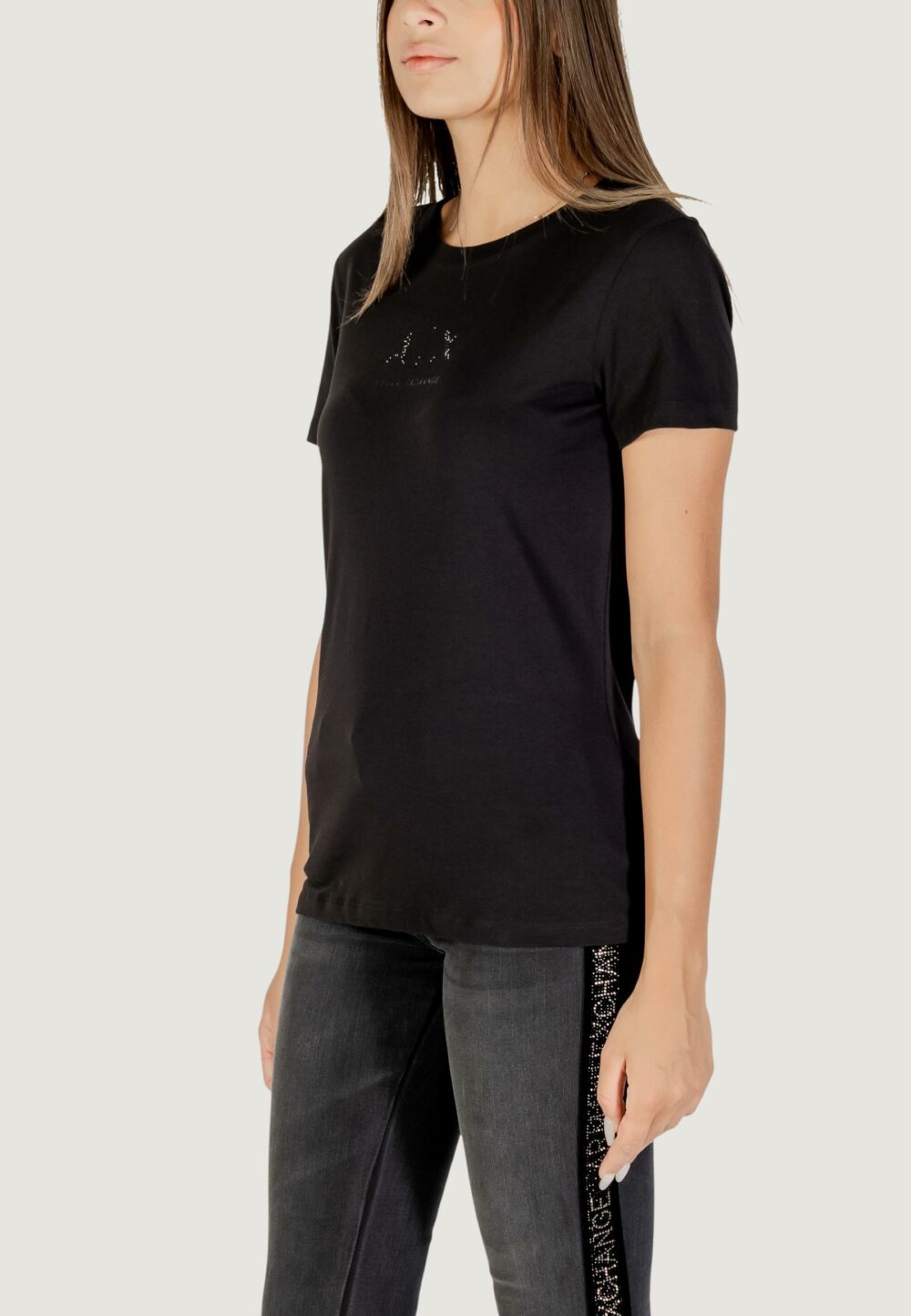 T-shirt Armani Exchange  Nero - Foto 4