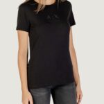 T-shirt Armani Exchange  Nero - Foto 2