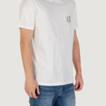 T-shirt Armani Exchange  Panna - Foto 3
