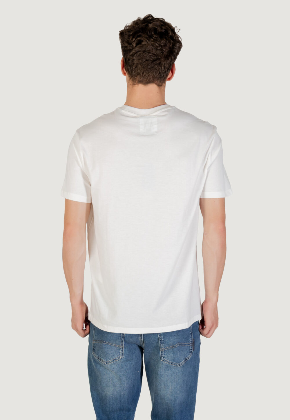 T-shirt Armani Exchange  Panna - Foto 4