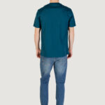 T-shirt Armani Exchange  Petrolio - Foto 5