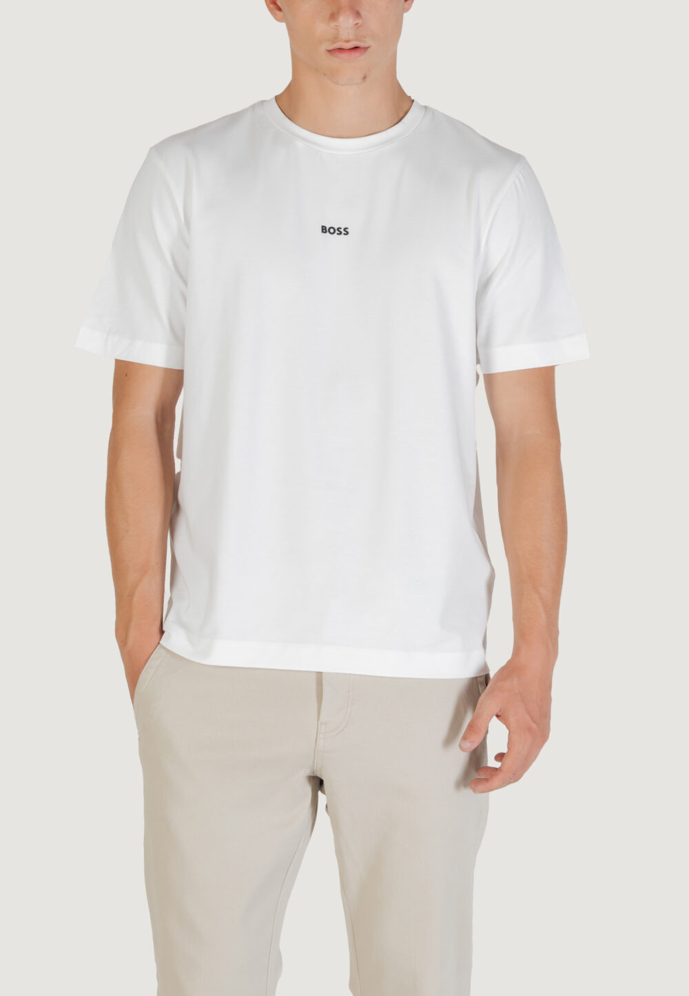 T-shirt Boss TChup Bianco - Foto 1