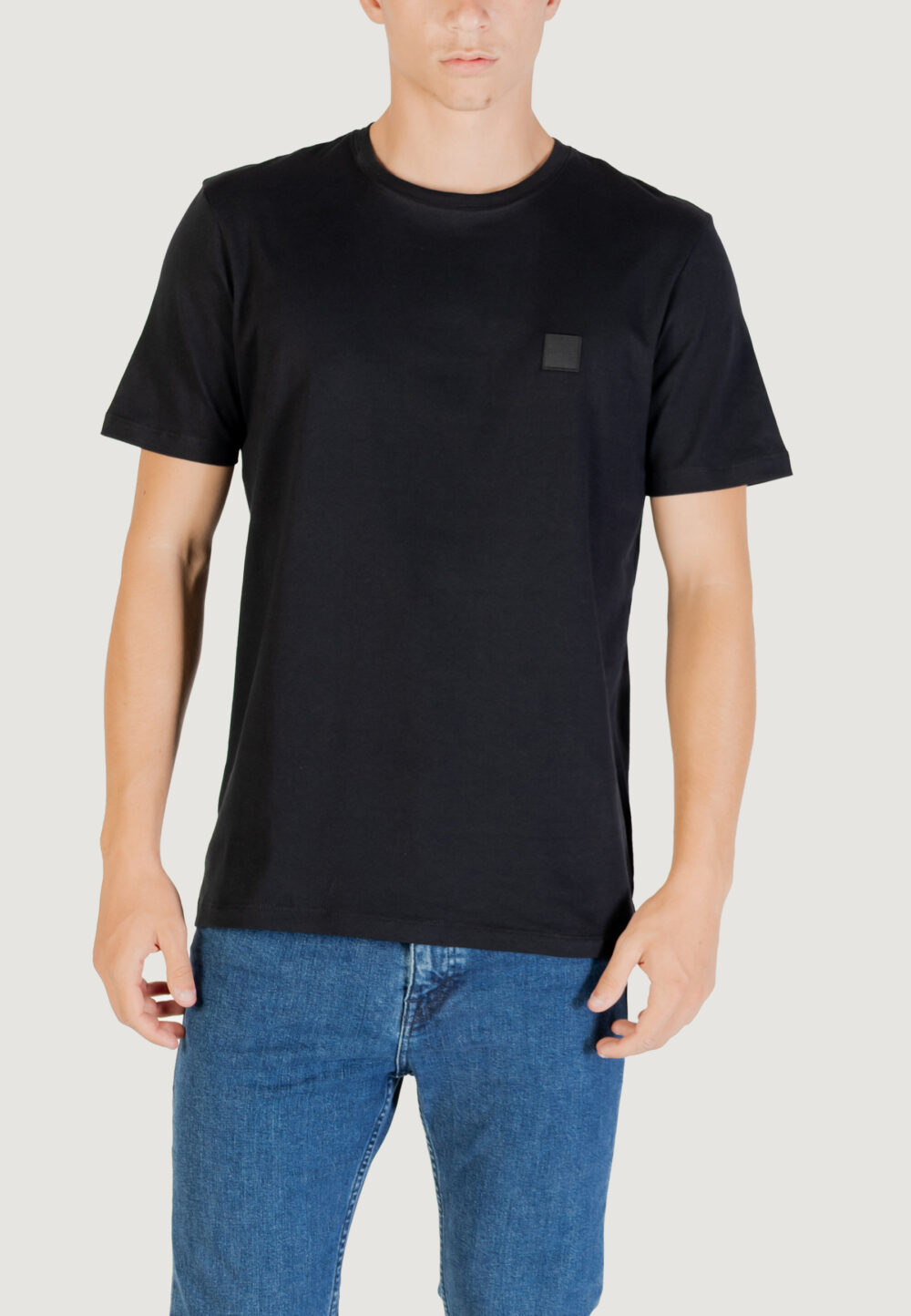 T-shirt Boss Tales 10242631 02 Nero - Foto 1