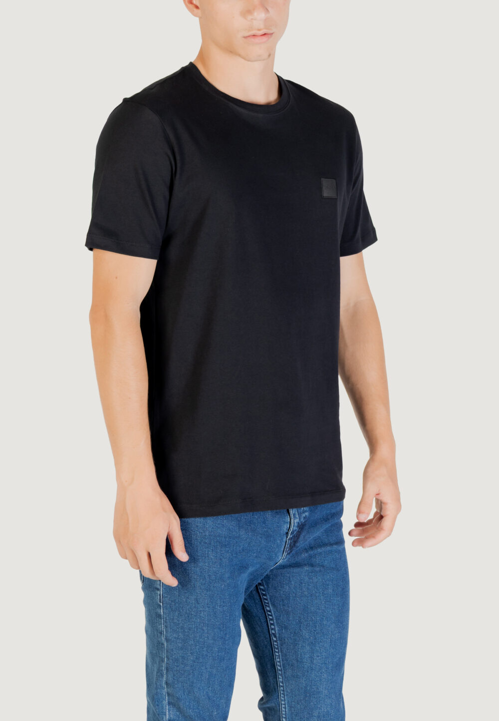 T-shirt Boss Tales 10242631 02 Nero - Foto 3