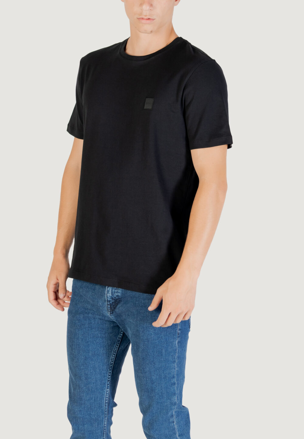 T-shirt Boss Tales 10242631 02 Nero - Foto 4