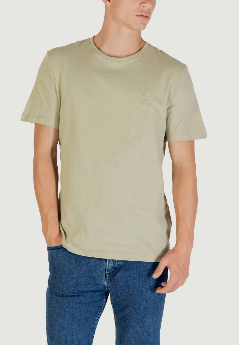 T-shirt Boss Tales 10242631 02 VERDE SALVIA - Foto 1
