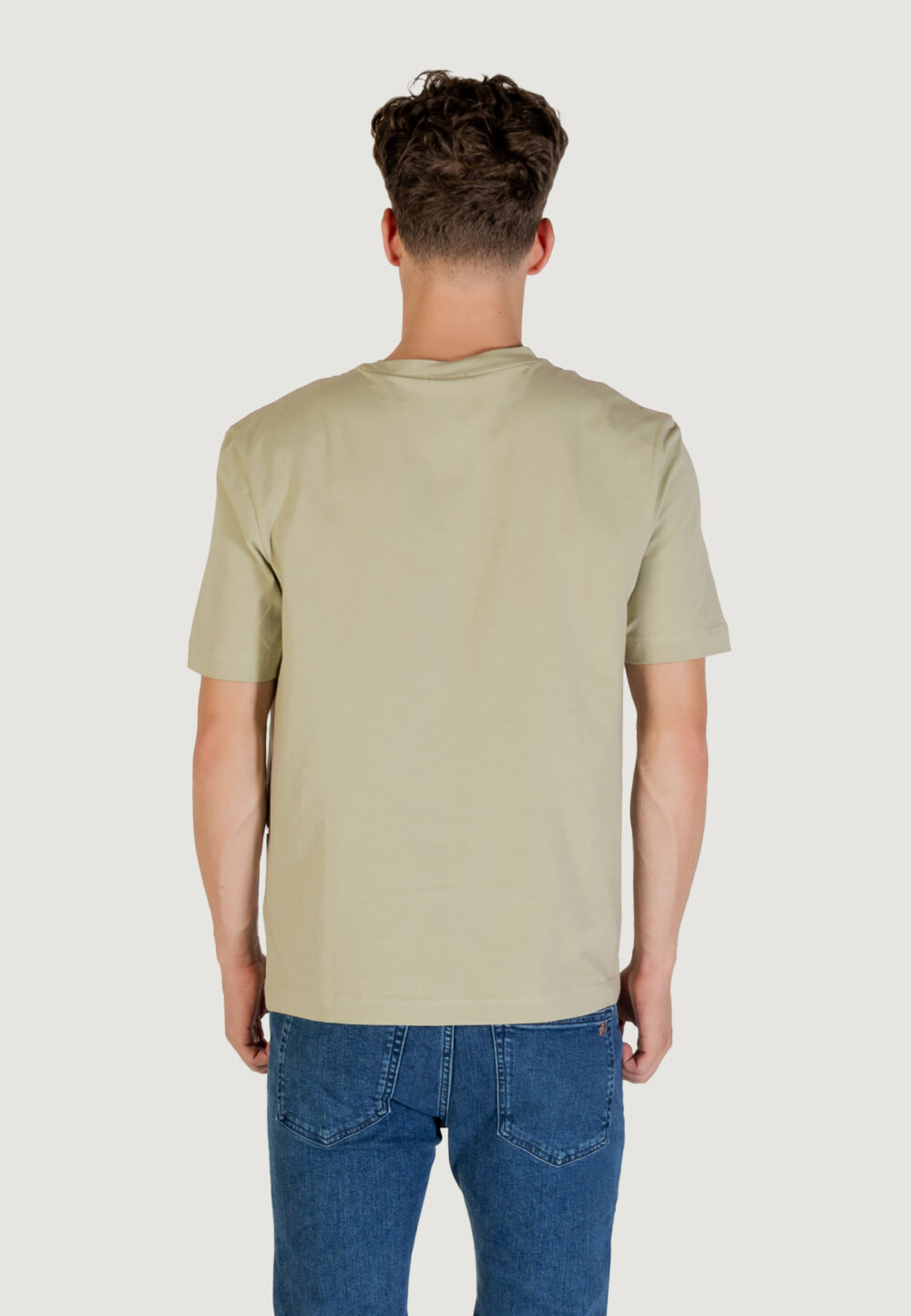T-shirt Boss TChup VERDE SALVIA - Foto 5
