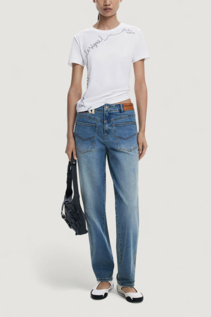 T-shirt Desigual TS_CHARLY Bianco