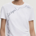 T-shirt Desigual TS_CHARLY Bianco - Foto 3