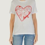 T-shirt Desigual TS_ROMA Bianco - Foto 2