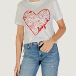 T-shirt Desigual TS_ROMA Bianco - Foto 1
