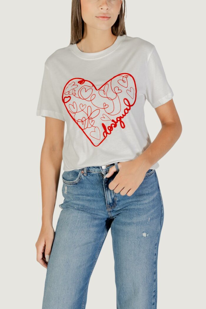 T-shirt Desigual TS_ROMA Bianco – 25WWTK50