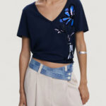 T-shirt Desigual TS_DUMAS Blu - Foto 1