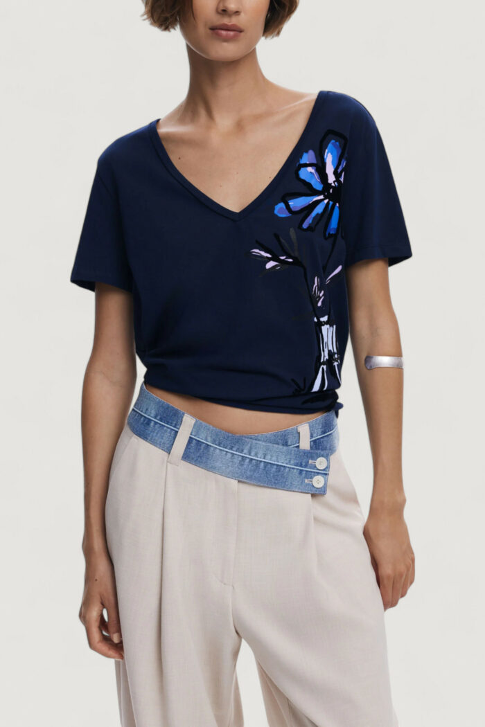 T-shirt Desigual TS_DUMAS Blu – 25WWTK28