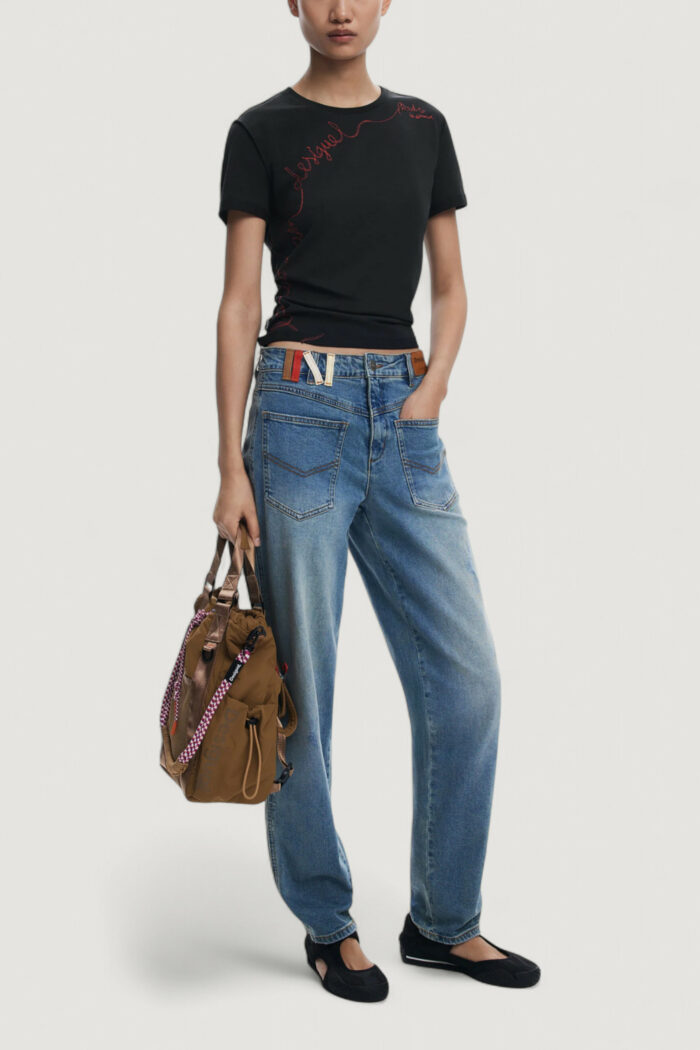 T-shirt Desigual TS_CHARLY Nero